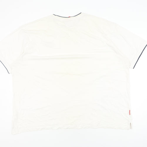 Slazenger Men's White 4XL T-Shirt with Logo