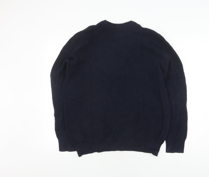 Red Herring Men's Medium Black Pullover Jumper