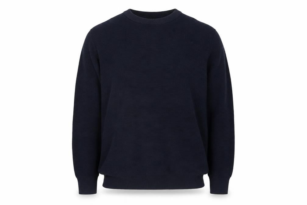 Front view of Red Herring Men's Medium Black jumper
