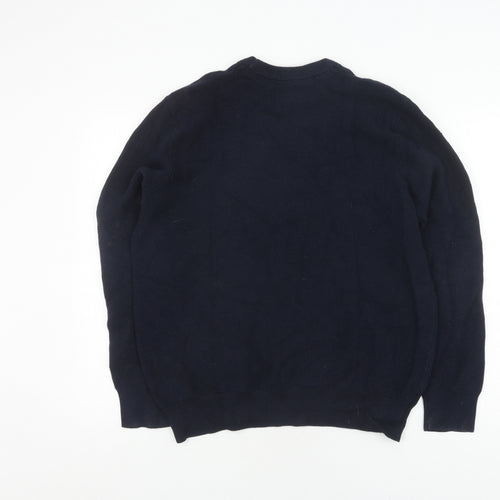 Jasper Conran Men's Blue L Pullover Jumper