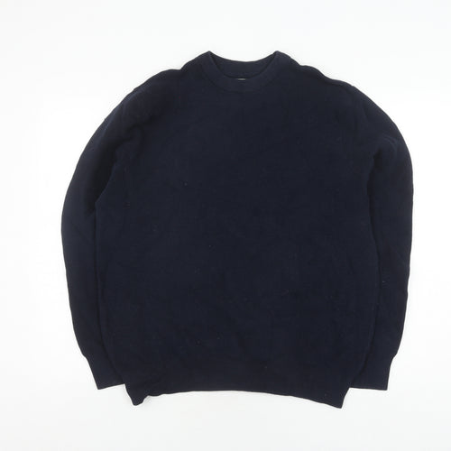 Jasper Conran Men's Blue L Pullover Jumper