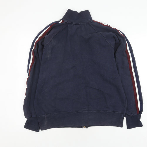 Franklin & Marshall Men's Blue Full Zip Sweatshirt L
