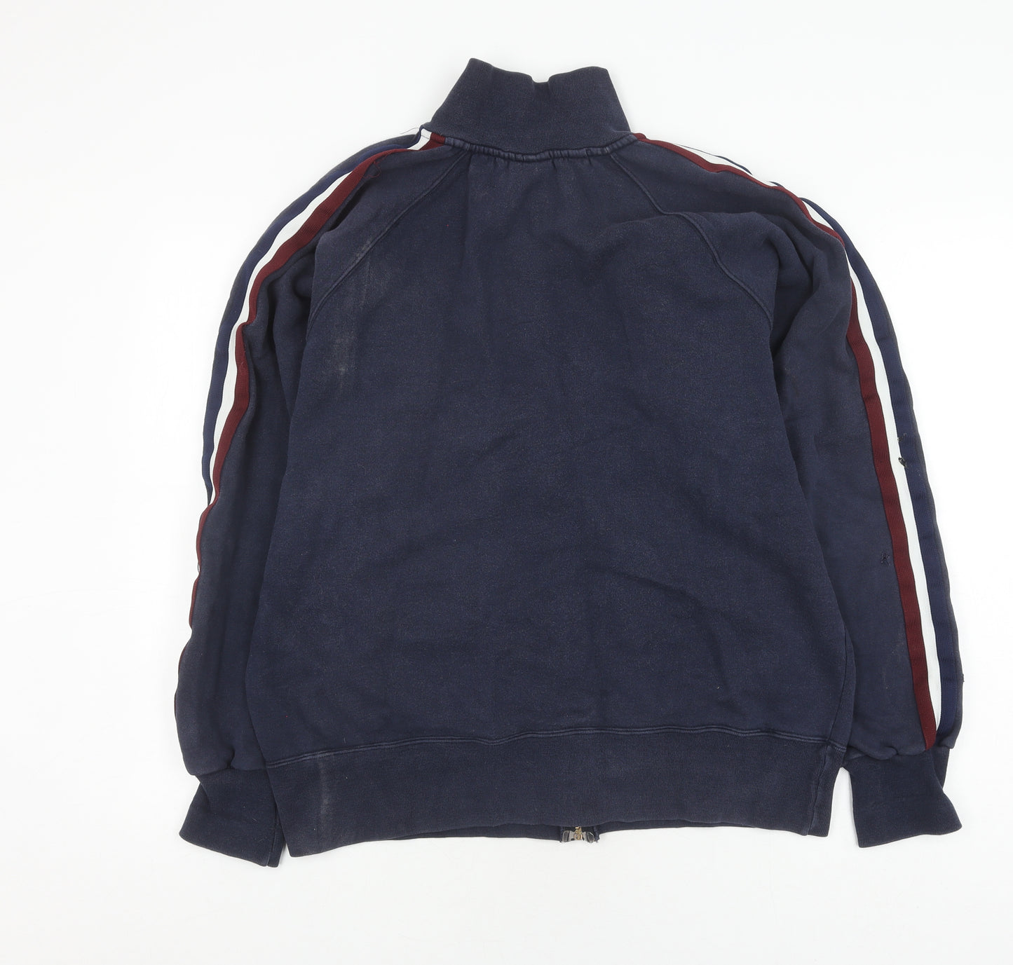 Franklin & Marshall Men's Blue Full Zip Sweatshirt L