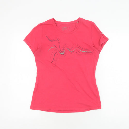 Mammut Women's Pink Basic T-Shirt Size 12