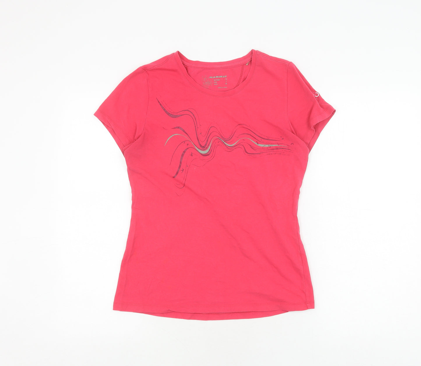Mammut Women's Pink Basic T-Shirt Size 12
