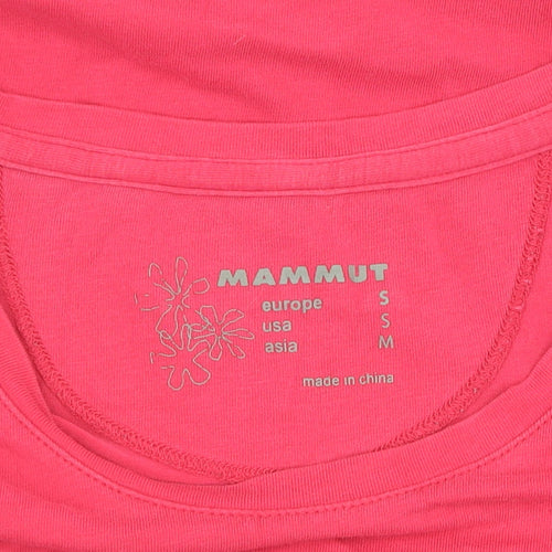 Mammut Women's Pink Basic T-Shirt Size 12