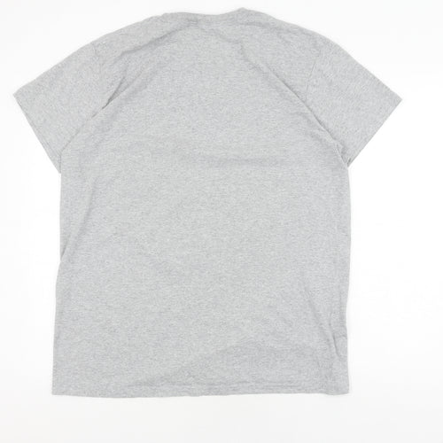 Disney Men's XL Grey Cartoon Graphic T-Shirt