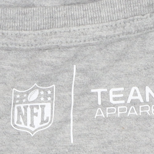 Tu Men's Grey XL Miami Dolphins Sports T-Shirt