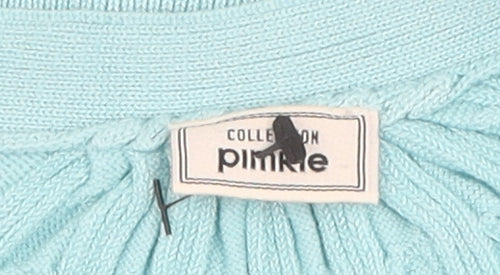 Pimkie Women's Blue Cable-Knit Cardigan M