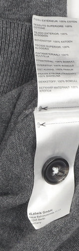 Pier One Unisex Grey Cardigan M V-Neck Knit Jumper