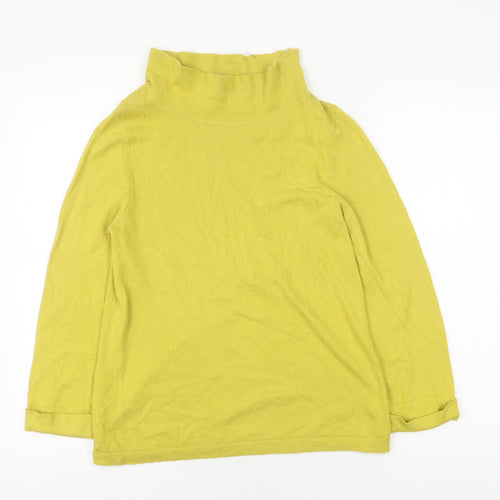 Boden Women's Green High Neck Pullover Jumper Size 12