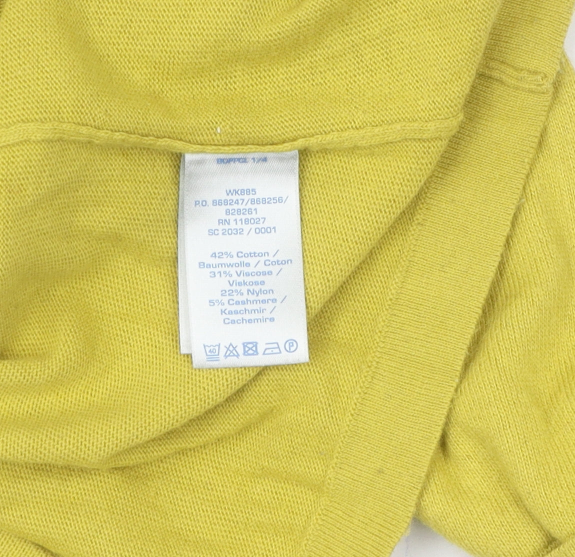 Boden Women's Green High Neck Pullover Jumper Size 12