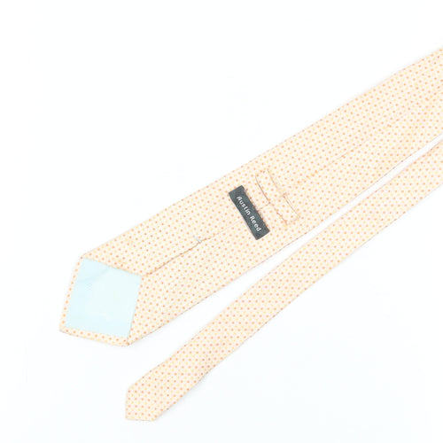 Austin Reed Men's Beige Geometric Silk Tie