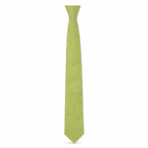 Debenhams Green Geometric Slim Silk Tie for Men