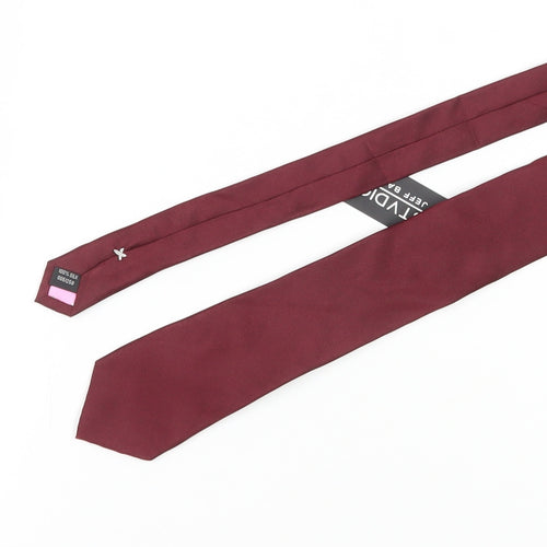 Jeff Banks Men's Silk Tie - Burgundy