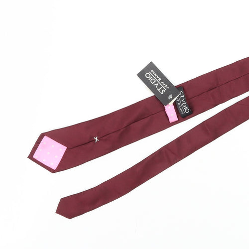 Jeff Banks Men's Silk Tie - Burgundy