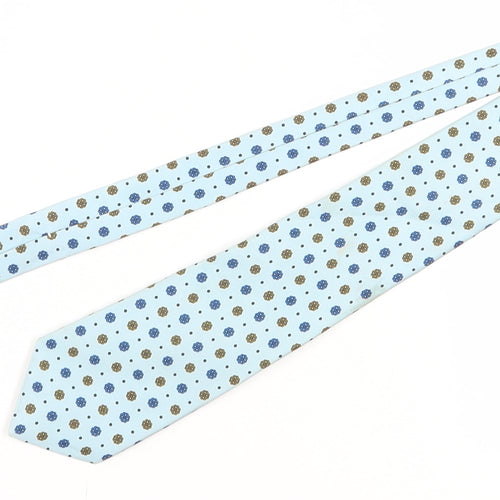 Austin Reed Men's Blue Floral Silk Tie