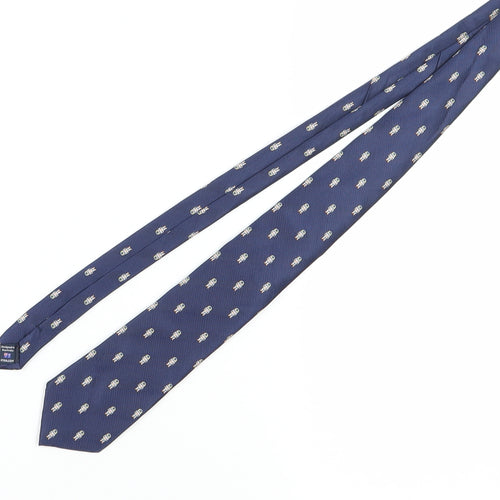 Otaa Blue Astro Print Handmade Men's Tie