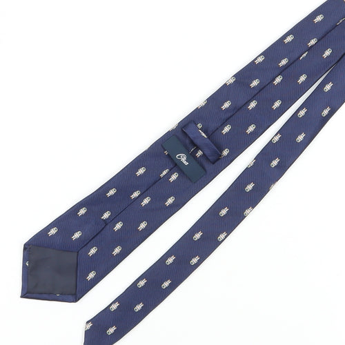 Otaa Blue Astro Print Handmade Men's Tie