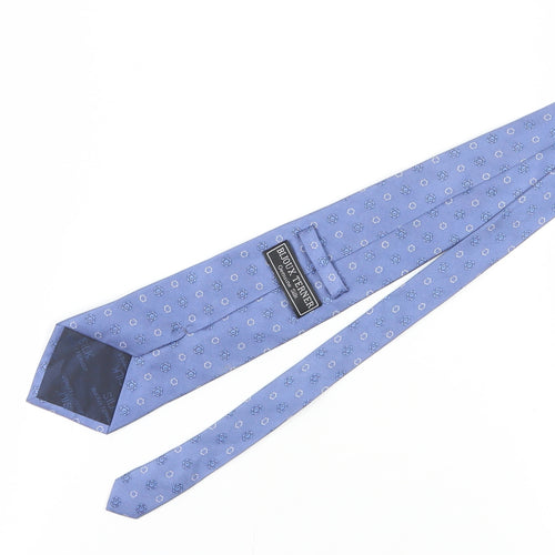 Bijoux Terner Men's Blue Geometric Silk Tie