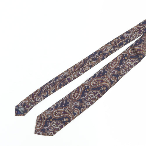 Marks & Spencer Men's Paisley Silk Tie Multicoloured