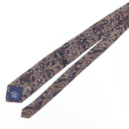 Marks & Spencer Men's Paisley Silk Tie Multicoloured