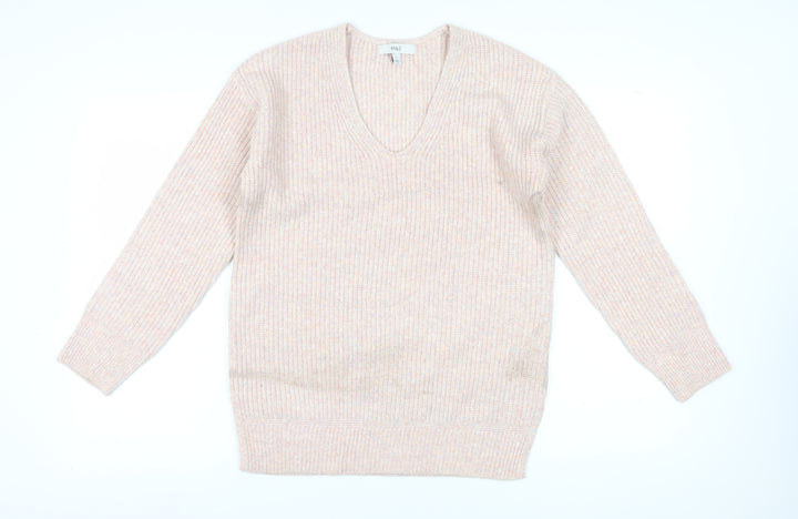 Marks and Spencer Women’s Multicoloured V-Neck Jumper