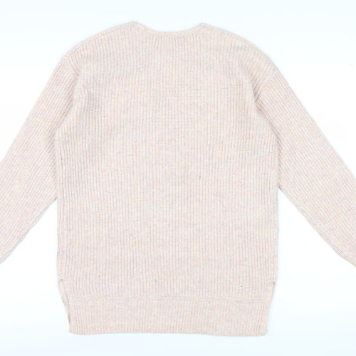 Marks and Spencer Women’s Multicoloured V-Neck Jumper