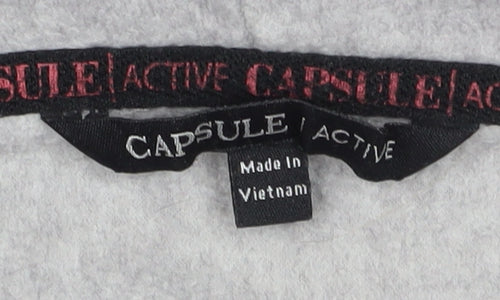 Capsule Active Women's Grey Cowl Neck Sweatshirt Size 12