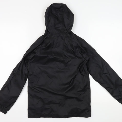 Regatta Boys Black Hooded Windbreaker Jacket 11-12 Years