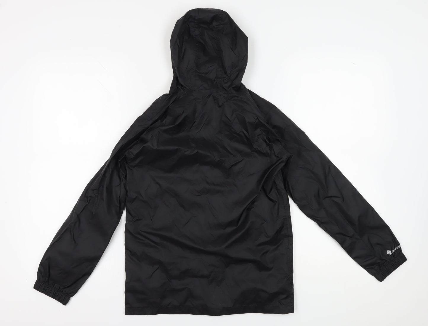 Regatta Boys Black Hooded Windbreaker Jacket 11-12 Years