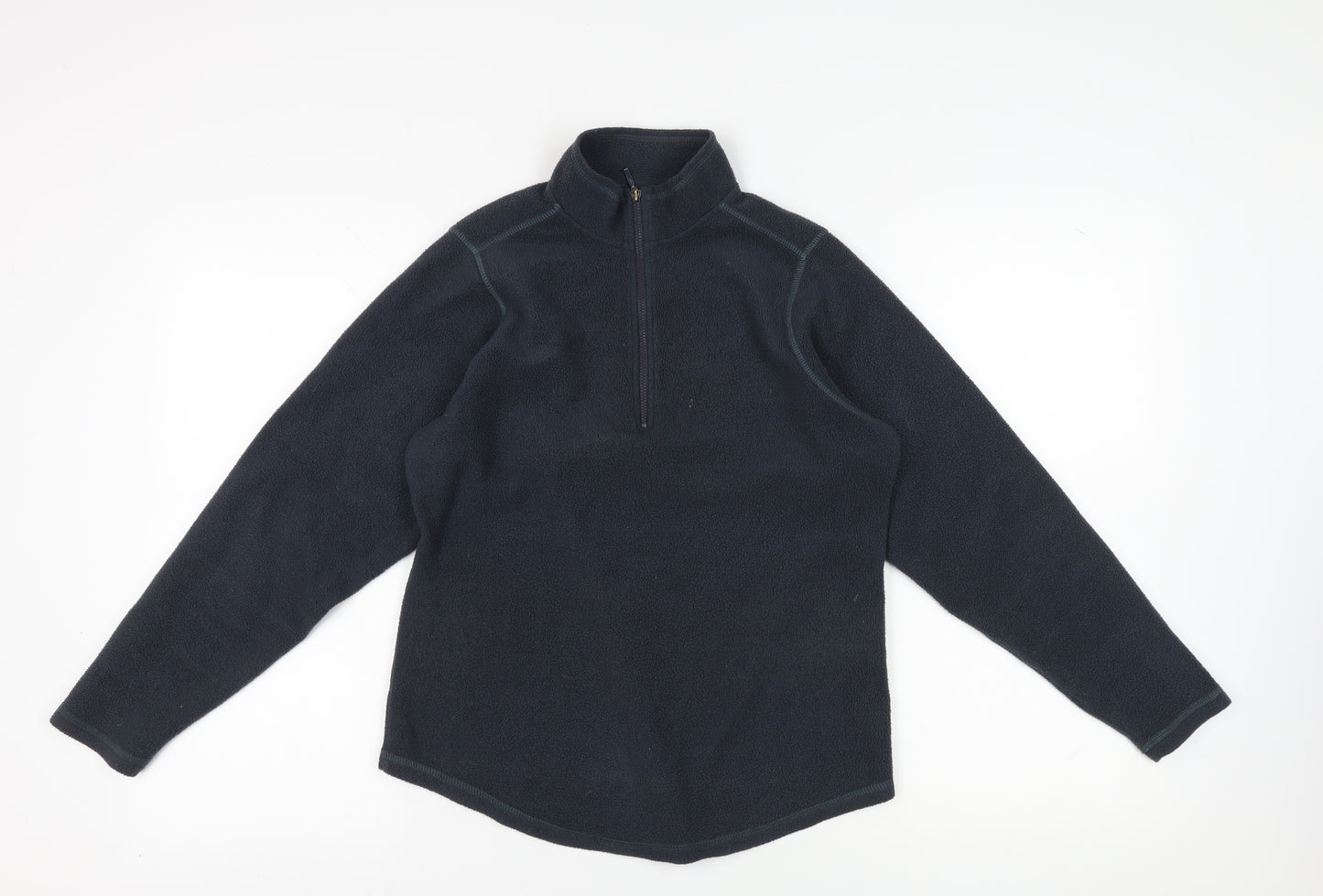 Rohan Women's Black Henley Sweatshirt, Small, Fleece, Autumn Wear