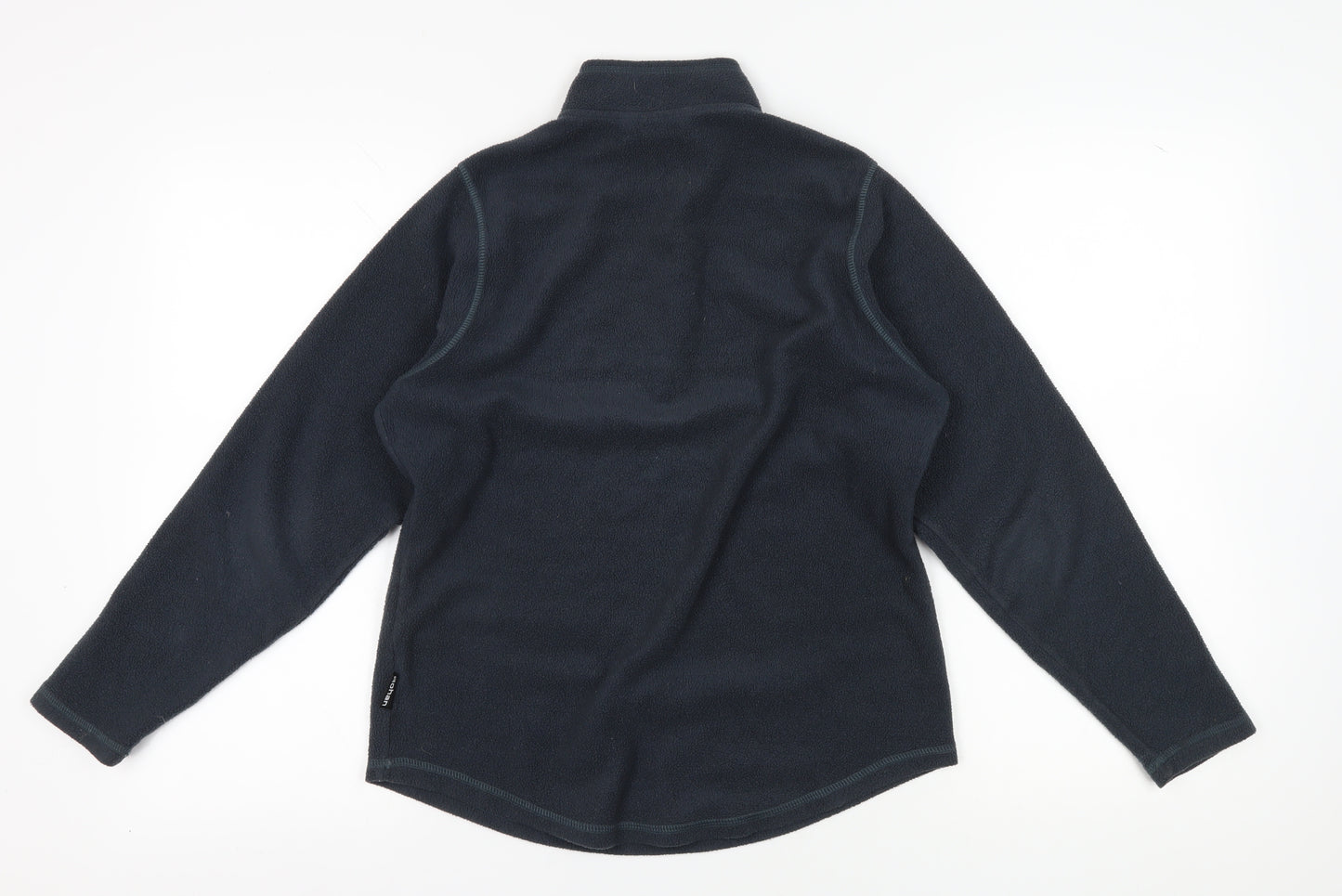 Rohan Women's Black Henley Sweatshirt, Small, Fleece, Autumn Wear