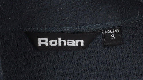 Rohan Women's Black Henley Sweatshirt, Small, Fleece, Autumn Wear