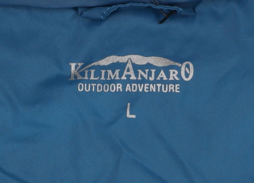Kilimanjaro Blue Unisex Windbreaker Jacket L