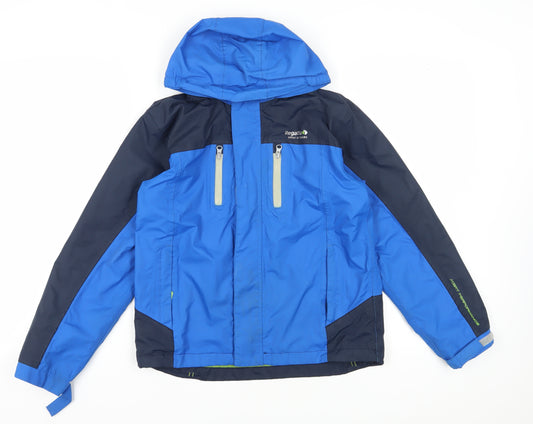 Regatta Boys Blue Colourblock Jacket 11-12 Years