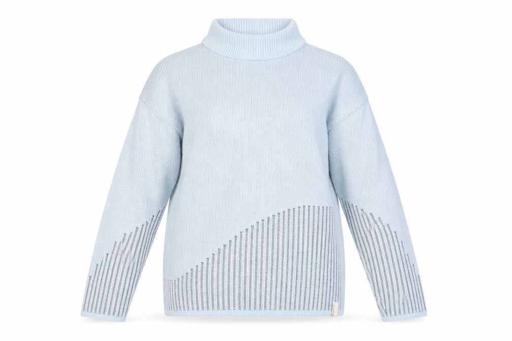 Front view of Quechua Women's Blue jumper L