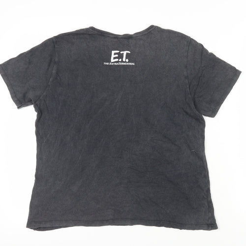 ZARA Women's Grey E.T. T-Shirt, Size M