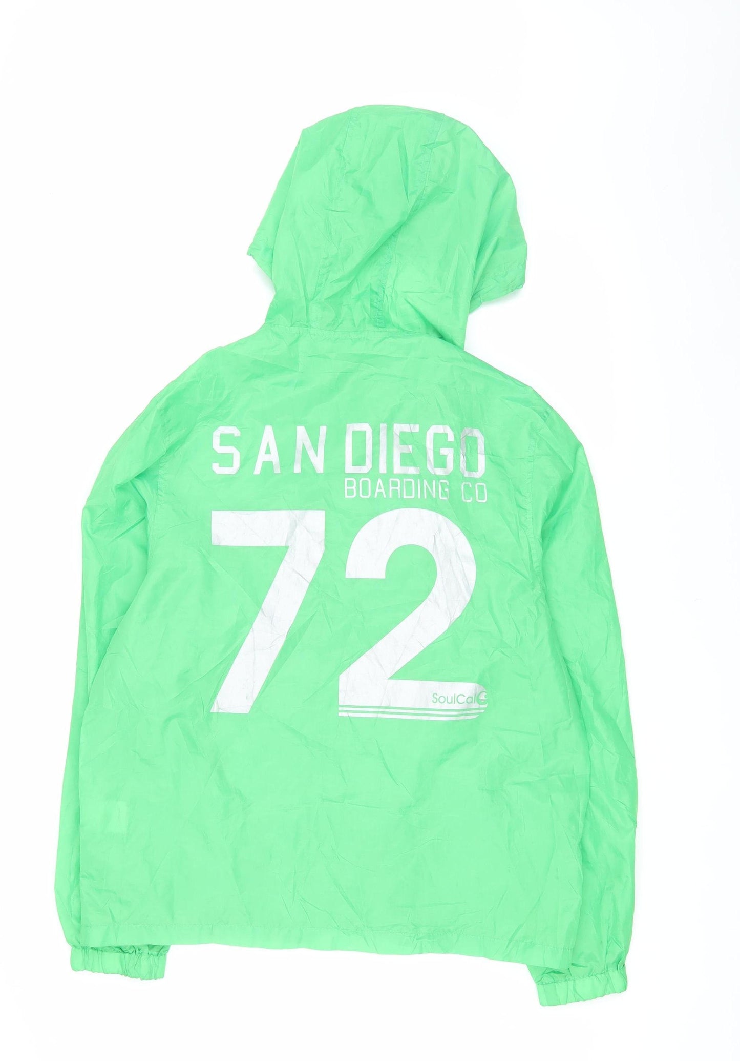 SoulCal Men's XL Green Windbreaker Jacket