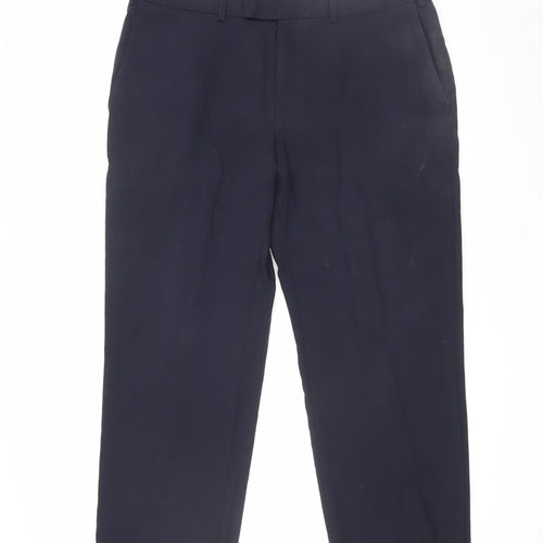 Marks and Spencer Men's Black Wool Dress Pants Size 38