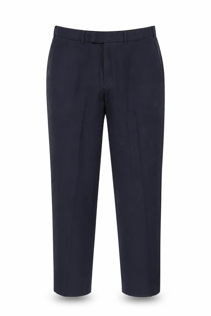 Front view of Marks & Spencer Men's Black Wool Dress Pants, size 38