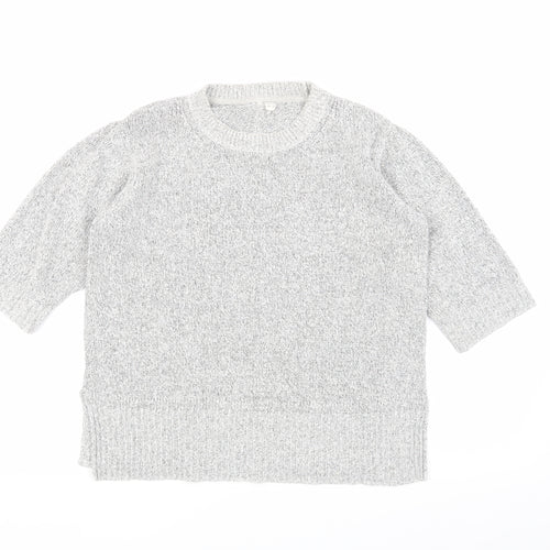 White Stuff Grey Women's Knit Jumper Size 10