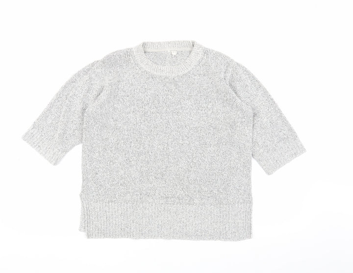 White Stuff Grey Women's Knit Jumper Size 10