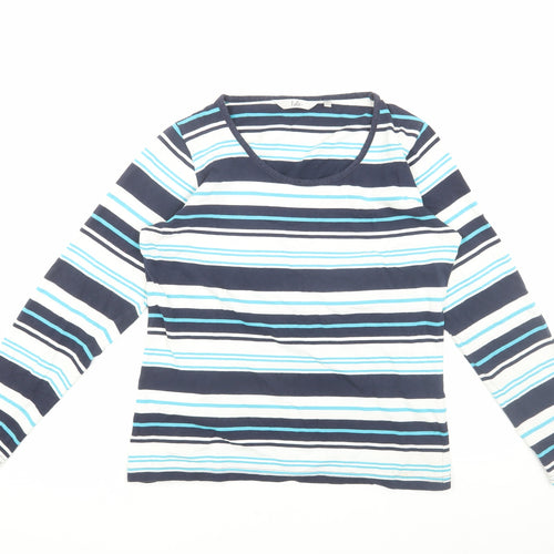 Isle Women's Striped Long Sleeve Cotton T-Shirt