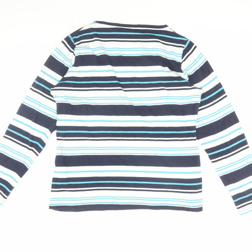 Isle Women's Striped Long Sleeve Cotton T-Shirt