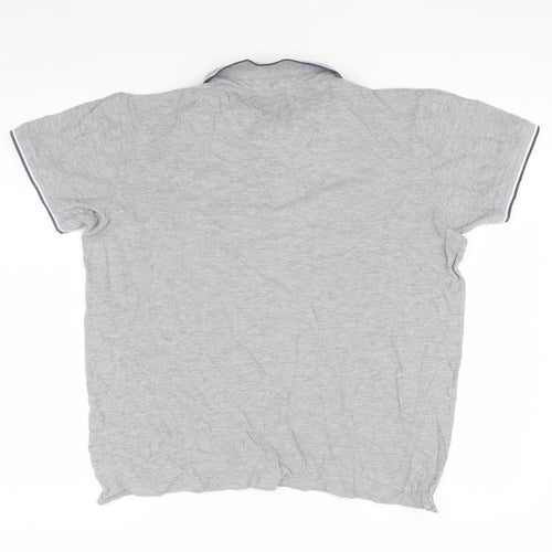 Kangaroo Poo Men's Grey Medium Polo Shirt