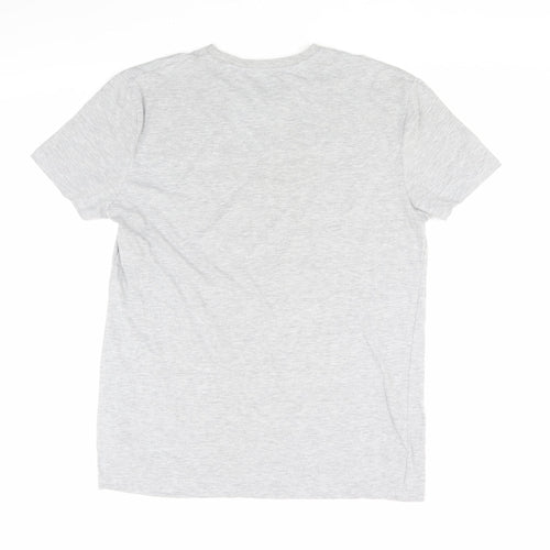 Star Wars Men's Grey Medium Christmas T-Shirt