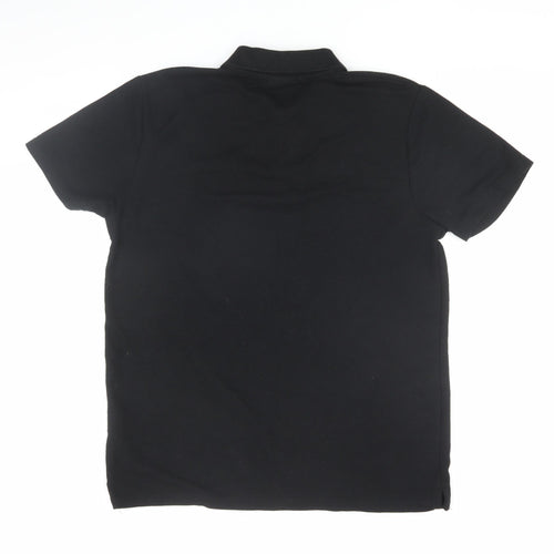 Arsenal Men's Black Short Sleeve Polo Shirt - M