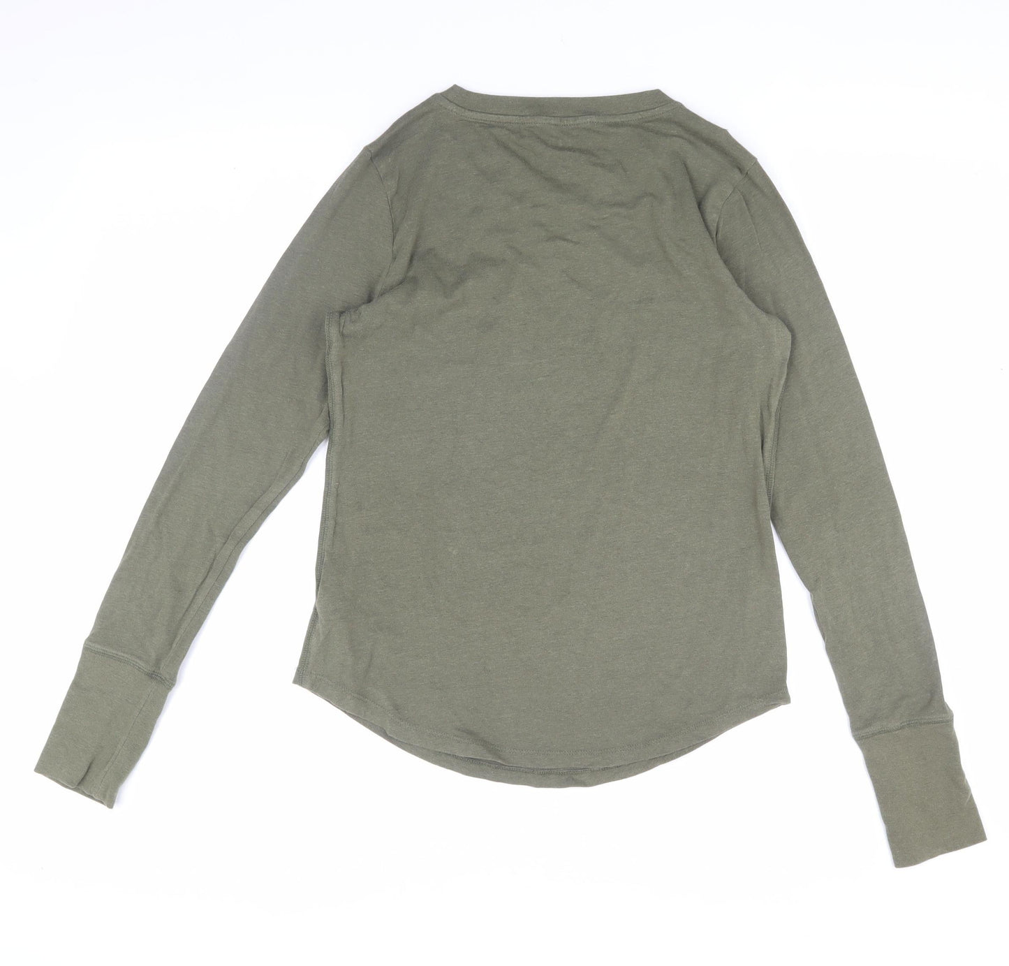 GAP Women's Green M Lightweight Long Sleeve T-Shirt