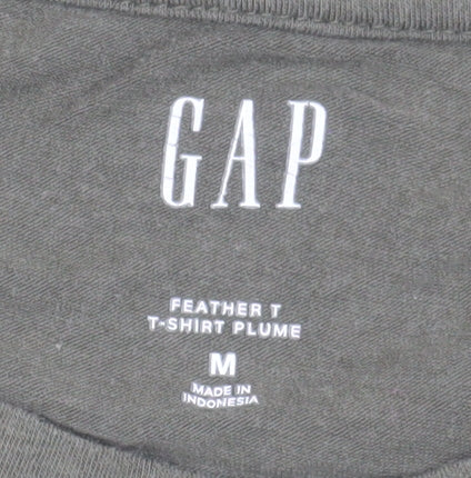 GAP Women's Green M Lightweight Long Sleeve T-Shirt